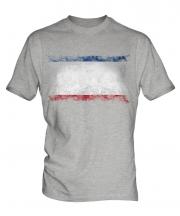 Crimea Distressed Flag Mens T-Shirt