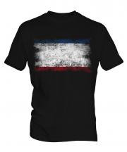 Crimea Distressed Flag Mens T-Shirt