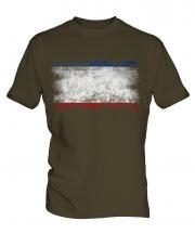 Crimea Distressed Flag Mens T-Shirt