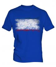 Crimea Distressed Flag Mens T-Shirt