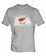Cyprus Distressed Flag Mens T-Shirt