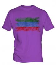 Dagestan Distressed Flag Mens T-Shirt