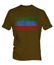 Dagestan Distressed Flag Mens T-Shirt