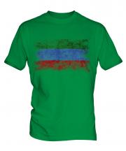Dagestan Distressed Flag Mens T-Shirt
