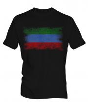 Dagestan Distressed Flag Mens T-Shirt