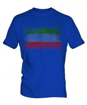 Dagestan Distressed Flag Mens T-Shirt