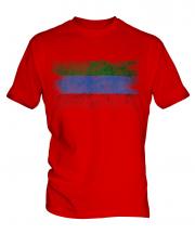 Dagestan Distressed Flag Mens T-Shirt