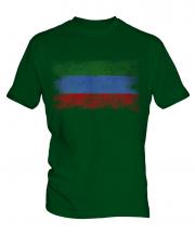Dagestan Distressed Flag Mens T-Shirt