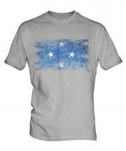 Micronesia Distressed Flag Mens T-Shirt