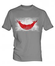 Easter Island Distressed Flag Mens T-Shirt