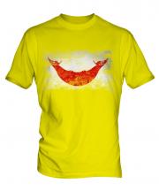 Easter Island Distressed Flag Mens T-Shirt