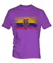Ecuador Distressed Flag Mens T-Shirt