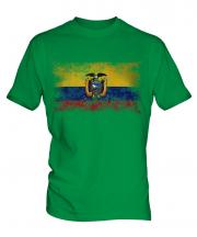 Ecuador Distressed Flag Mens T-Shirt