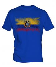 Ecuador Distressed Flag Mens T-Shirt