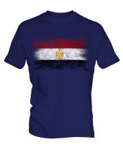 Egypt Distressed Flag Mens T-Shirt