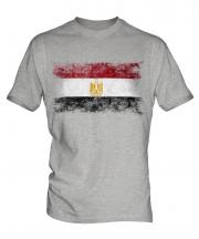Egypt Distressed Flag Mens T-Shirt