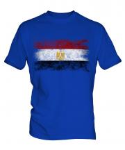 Egypt Distressed Flag Mens T-Shirt