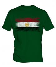 Egypt Distressed Flag Mens T-Shirt