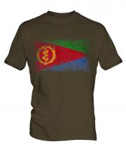 Eritrea Distressed Flag Mens T-Shirt