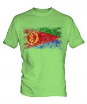 Eritrea Distressed Flag Mens T-Shirt