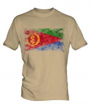 Eritrea Distressed Flag Mens T-Shirt