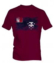 French Southern And Antarctic Lands Distressed Flag Mens T-Shirt