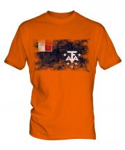 French Southern And Antarctic Lands Distressed Flag Mens T-Shirt