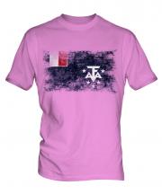 French Southern And Antarctic Lands Distressed Flag Mens T-Shirt
