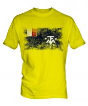 French Southern And Antarctic Lands Distressed Flag Mens T-Shirt