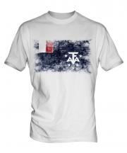 French Southern And Antarctic Lands Distressed Flag Mens T-Shirt