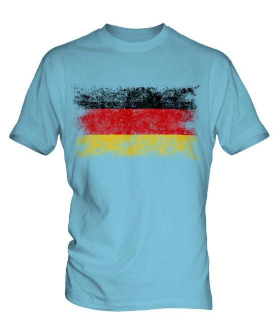 Germany Distressed Flag Mens T-Shirt