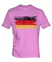 Germany Distressed Flag Mens T-Shirt