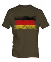 Germany Distressed Flag Mens T-Shirt