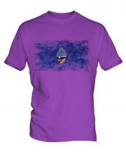 Guam Distressed Flag Mens T-Shirt