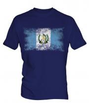 Guatemala Distressed Flag Mens T-Shirt