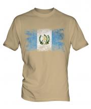 Guatemala Distressed Flag Mens T-Shirt