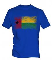 Guinea Bissau Distressed Flag Mens T-Shirt