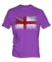 Herm Distressed Flag Mens T-Shirt