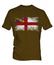 Herm Distressed Flag Mens T-Shirt