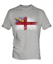 Herm Distressed Flag Mens T-Shirt