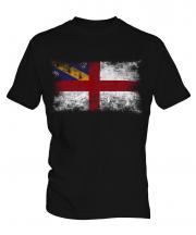 Herm Distressed Flag Mens T-Shirt