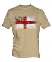 Herm Distressed Flag Mens T-Shirt