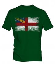 Herm Distressed Flag Mens T-Shirt