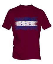 Honduras Distressed Flag Mens T-Shirt