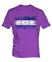 Honduras Distressed Flag Mens T-Shirt