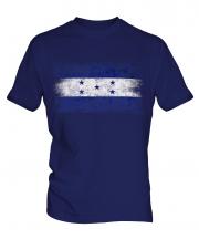 Honduras Distressed Flag Mens T-Shirt