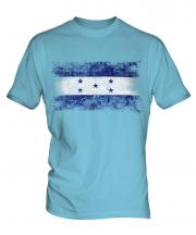 Honduras Distressed Flag Mens T-Shirt