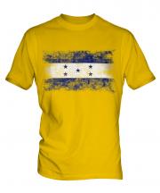 Honduras Distressed Flag Mens T-Shirt