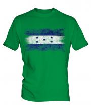 Honduras Distressed Flag Mens T-Shirt