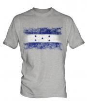 Honduras Distressed Flag Mens T-Shirt